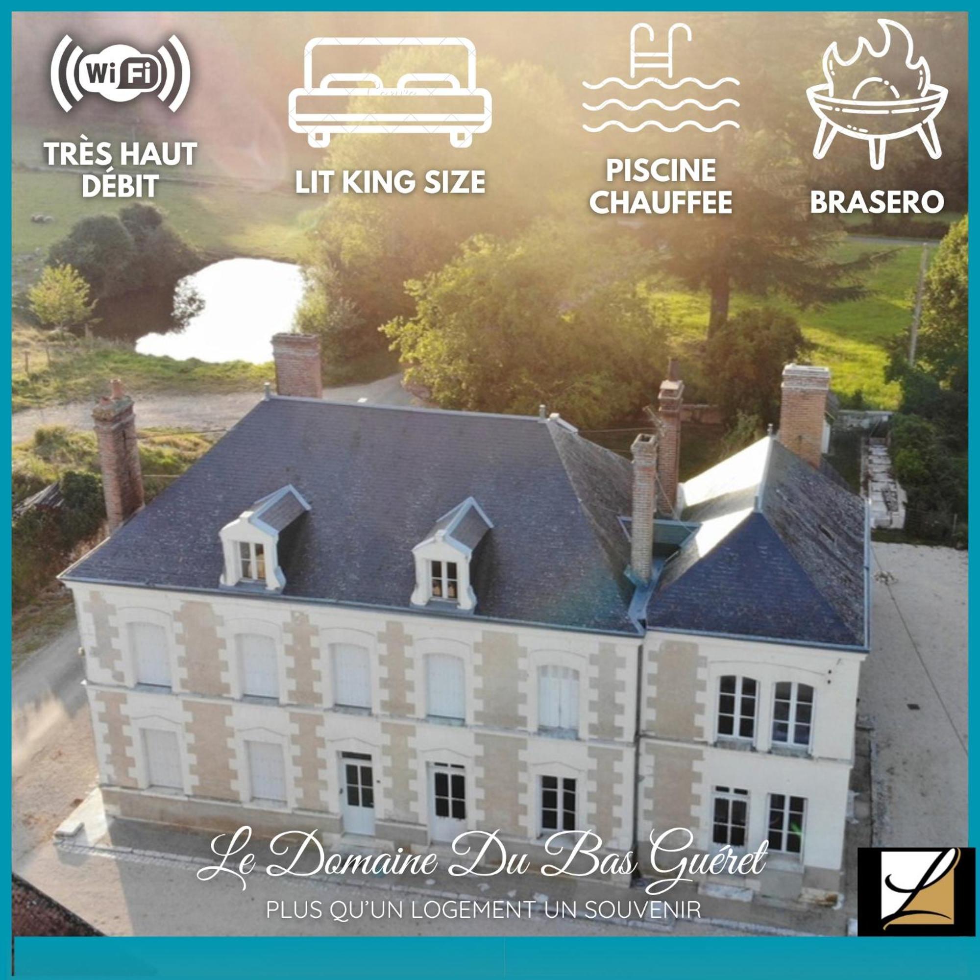 Le Domaine Du Bas Gueret Villa Mareuil-sur-Cher Ngoại thất bức ảnh